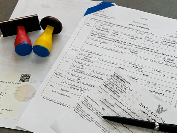 Certified document translation